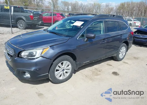 2017 Subaru Outback 2.5I Premium из США, поврежденный, VIN 4S4BSACC1H3353884